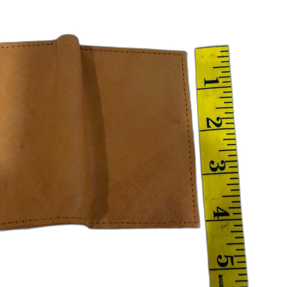 Marshal Wallet Men’s Color Taupe Leather Sure-Pure-Perfect Compact - Picture 6 of 7